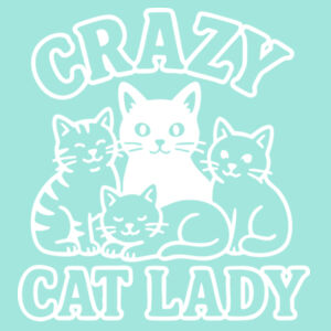 Crazy Cat Lady - Heavyweight Hooded Sweatshirt Design