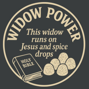 Widow Power - Heavyweight Hooded Sweatshirt Design