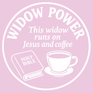 Widow Power - Heavyweight Hooded Sweatshirt Design