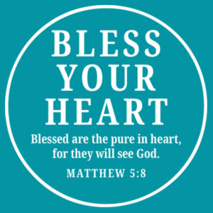Bless your Heart - Cotton T-Shirt Design