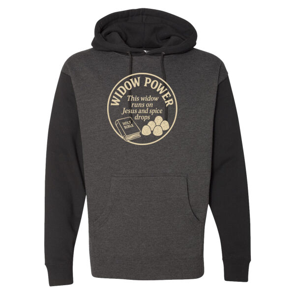 Widow Power - Heavyweight Hooded Sweatshirt Thumbnail