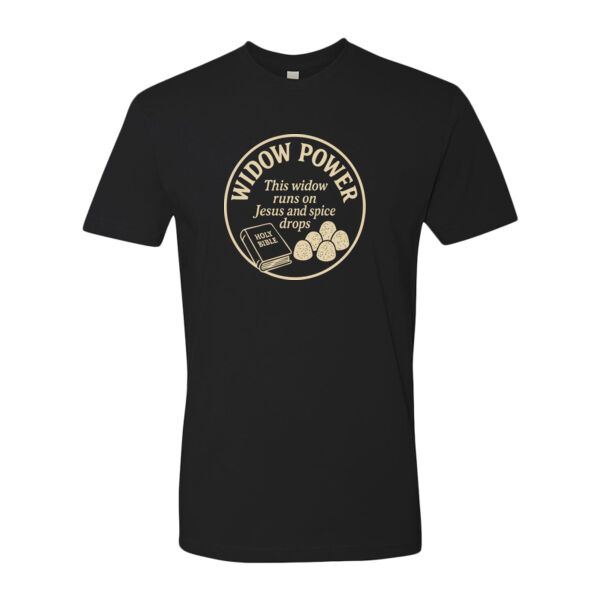 Widow Power - Cotton T-Shirt Thumbnail